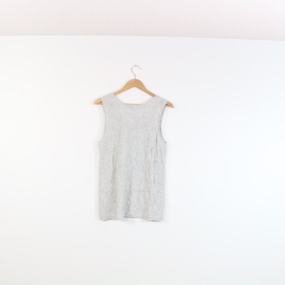 *Robert Kitchen Grey Polka Dot Tank - Picture 6 of 6